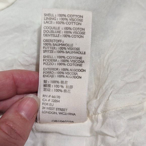 Free People white lace embroidered Dress - Picture 11 of 11